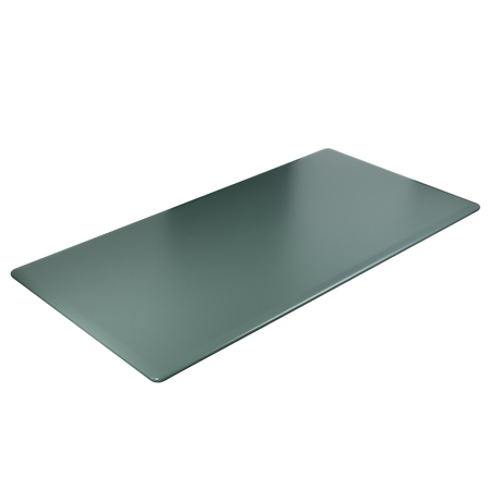 Blat MDF malowany proszkowo 120x60x2.5 Pine Green