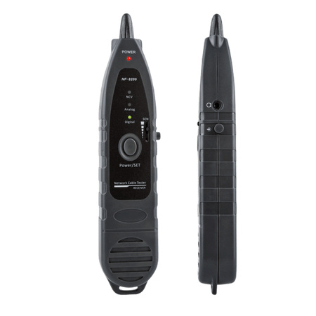 Rozbudowany tester kabli sieciowych Noyafa NF-8209 - zdjęcie 2