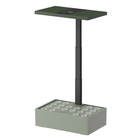 Inteligentna doniczka 10l SMART Garden zielona z ekranem LCD na ulubione rośliny przez cały rok Spacetronik SPGC20