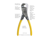 Obcinak do kabli koncentrycznych COAX miedzianych i aluminiowych 19mm JONARD TOOLS JIC-750