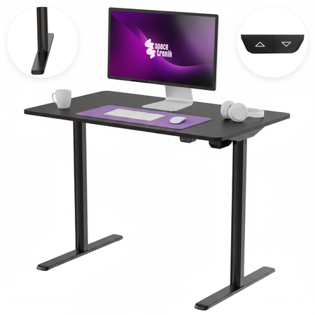 Elektryczne biurko Spacetronik Moris 121BB 100x60