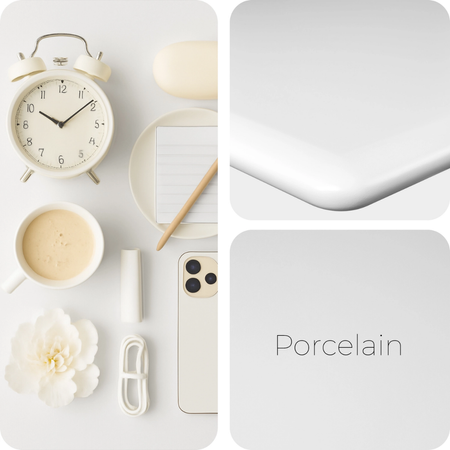 Zestaw do nowoczesnego biura: biurko elektryczne + fotel + szafka biały