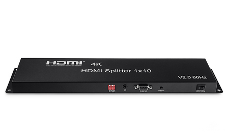 Rozgałęźnik HDMI 1x10 Spacetronik SPH-RS110_V20 4K HDR EDID 1/10