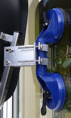 Mobiler Saugnapfhalter für Glas 2x115mm 5301