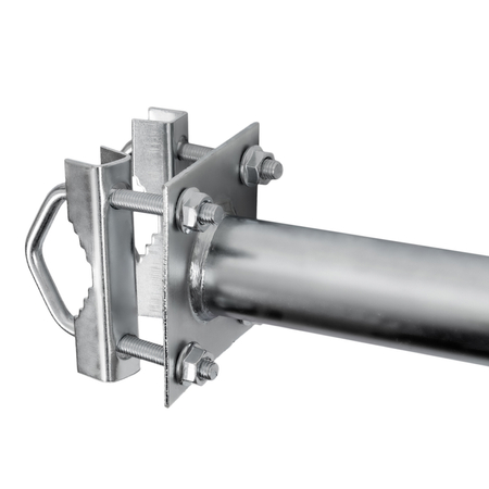 Gebogener Balkonständer L-40cm vorne mit Clips - zdjęcie 2