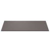 Universal-Schreibtischplatte 138x80x18cm Titan silber