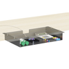 Laptop Bracket Under-Desk Storage Shelf White