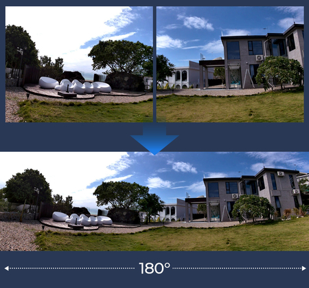 LTE Akku Kamera Reolink DUO 2 Panorama - zdjęcie 2