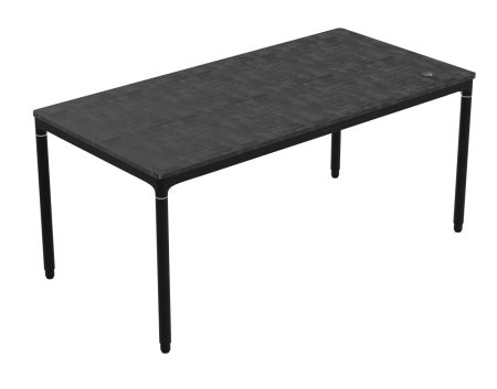 Elektryczny stół podnoszony Spacetronik 160x80 czarny SPE-O424B OUTLET