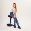 Ergonomiczny hoker regulowany Spacetronik Zippy (czarny) OUTLET