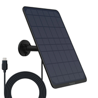 Panel solarny 12W do kamer Reolink czarny 4m