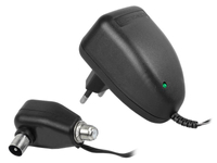 Zasilacz antenowy z gniazdem F - dioda LED