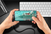 USB-C - USB 3.2 Gen1 GAME Gewinkeltes Goobay Kabel 1m