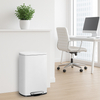 Funky Trash Can White Black Spacetronik Pojedynczy