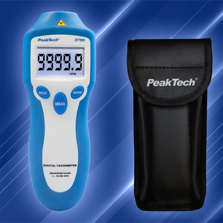 Obrotomierz Tachometr laserowy PeakTech 2790 - zdjęcie 2