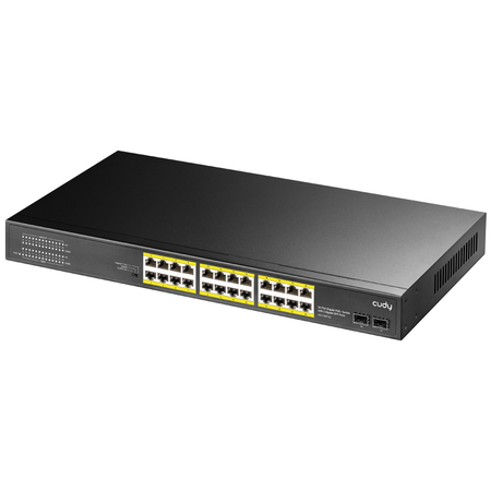 SWITCH 24x PoE+ GS5024PS4 400W 4x SFP +RJ Schicht 3