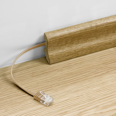 LAN Patchcord CAT 5E U/UTP Flachkabel 10m