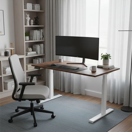 Spacetronik SPE-253W elektrischer Tischständer