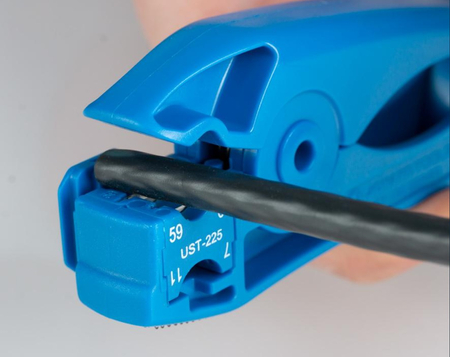 Zestaw narzędzi COAX do długich złącz F JONARD TOOLS TK-82 Niezbędnik Instalatora