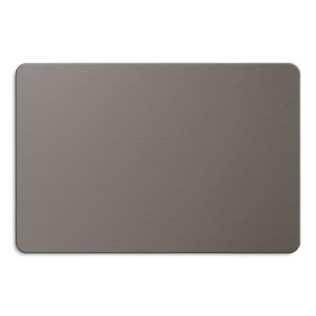 Universal-Schreibtischplatte 158x80x18cm Titan silber