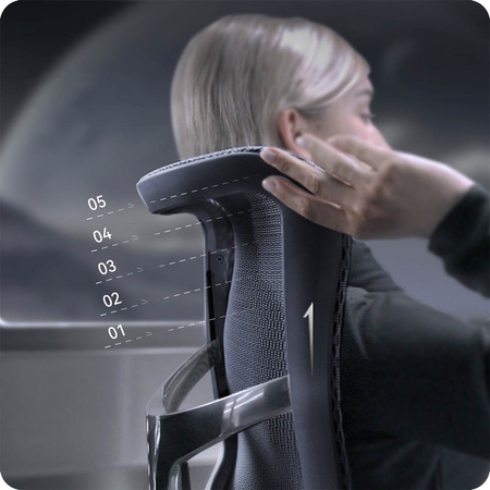 Fotel biurowy obrotowy Springle 66 Czarny Outlet A-