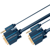 CLICKTRONIC VGA-Kabel mit Audio-Buchse 35mm 3m