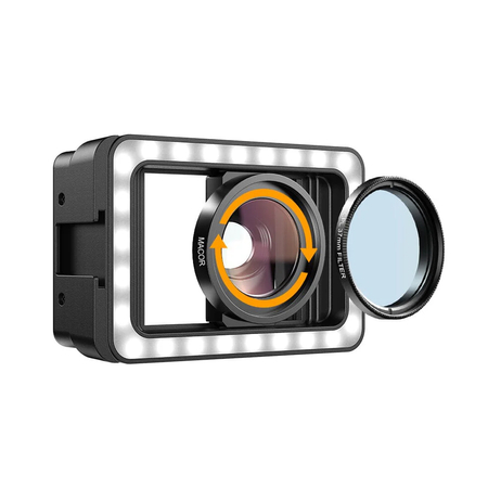 Apexel M15 15x Makroobjektiv mit LED 4K FULL HD