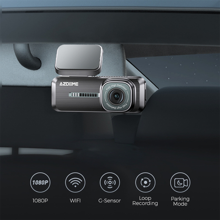 Wideorejestrator 1080p z WiFi AZDOME M200 - zdjęcie 2