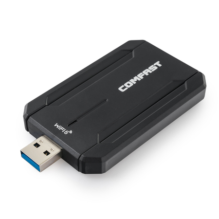 Karta sieciowa Wi-Fi 6 USB-C AX5400 CF-972AX 2x2db - zdjęcie 2