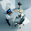 Blat MDF malowany proszkowo 120x60x2.5 Arctic Bree