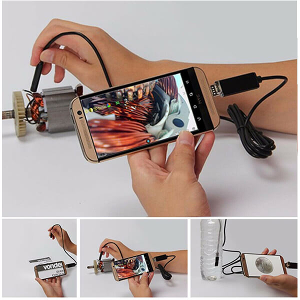 Mini endoskop na kabel USB