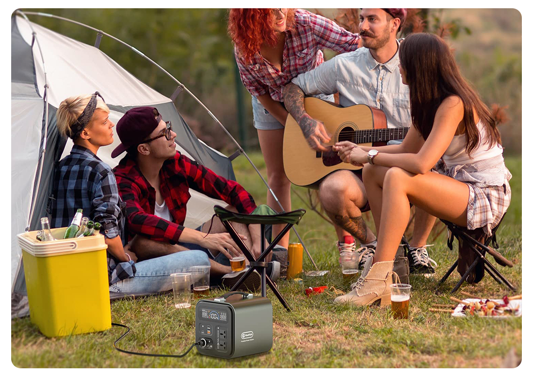 mocna stacja prądu na kamping