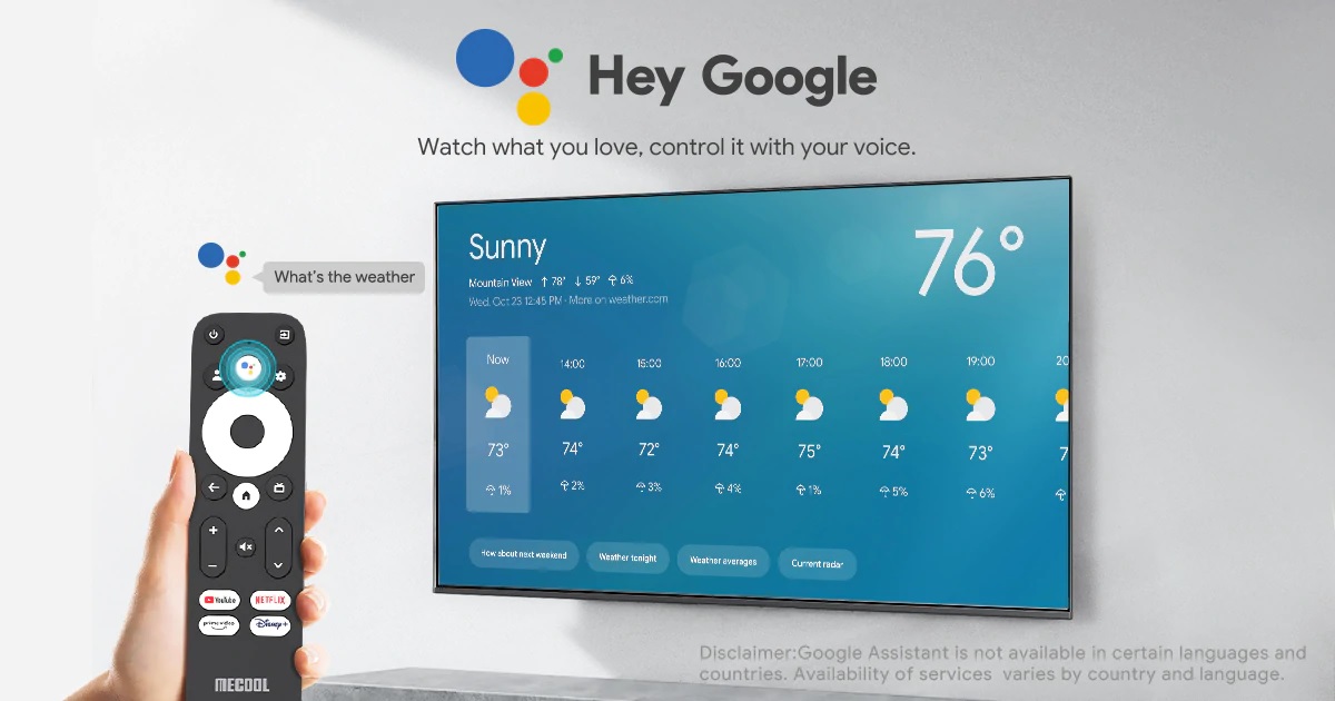 MECOOL KD3 Google TV