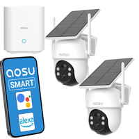 Zestaw 2 kamer solarnych + stacja 32GB Aosu SL-C9C-2H