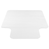 Mata ochronna do krzesła na podłogę panele płytki gładka ergonomiczna 140x100cm gr. 2mm Spacetronik