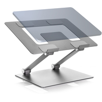 Regulowana podstawka pod laptopa Spacetronik srebrna
