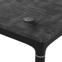 Elektryczny stół podnoszony Spacetronik 160x80 czarny SPE-O424B OUTLET