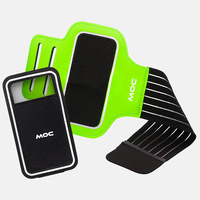 Zestaw Opaska na ramię Armband + etui Slip-In Bag L-XL Limonkowy