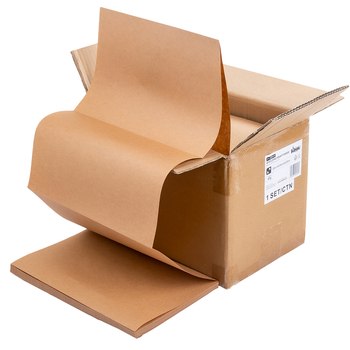 Papier pakowy do maszyn EKO kraft, składany 8kg 30cm x 18cm x 330m wypełniacz ekologiczny Bublaki BPC_30_330