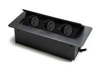 Gniazda blatowe otwierane chowane w blat Spacetronik SPS-D33B V2