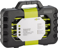 Wkrętaki Śrubokręty + bity ZESTAW 58-elementowy WALIZKA Goobay