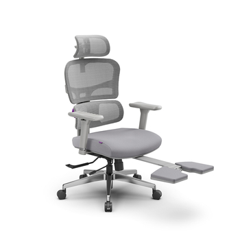 Ergonomiczny fotel Spacetronik LUMBO 44 Szary