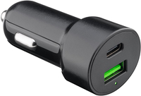 Ładowarka samochodowa USB USB-C 48W 3A Quick Charge Power Delivery Goobay