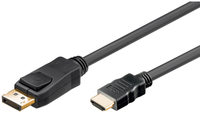Kabel Display Port - HDMI Warsztatowski Gold 5m