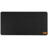 Mata filcowa na biurko ciemnoszara 120x60cm SPB062