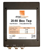 Odgałęźnik optyczny Box Tap 2-krotny FiberIRS 20:80 2-way optical