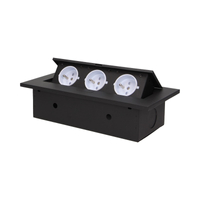 Gniazda wpuszczane w blat 3x 230V ORNO OR-AE-1335/B