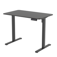 Biurko Elektryczne 100x60 Czarne SPEO125BB Regulowane z Pamięcią
