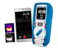 Graficzny Multimetr cyfrowy RMS 1000V BT Data Logger Pirometr PeakTech 3450A