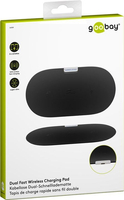 Ładowarka indukcyjna PODWÓJNA Goobay 10W QuickCharge